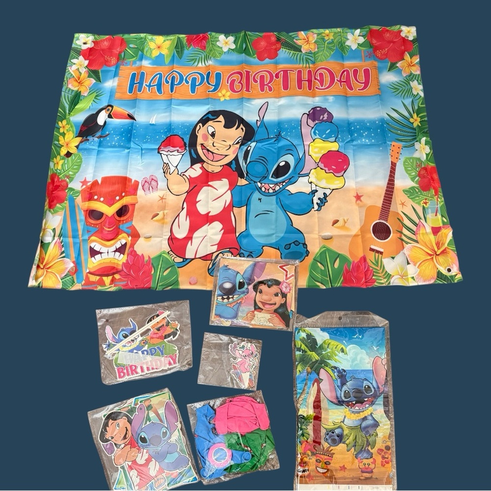 Colorful Kids Birthday 🎉 Party Set